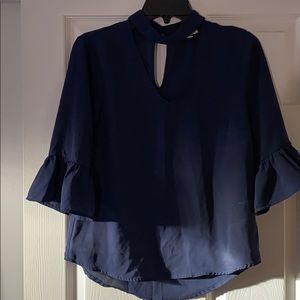 Blue blouse